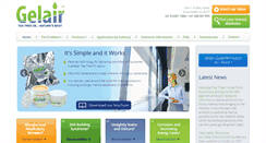Desktop Screenshot of gelair.com.au